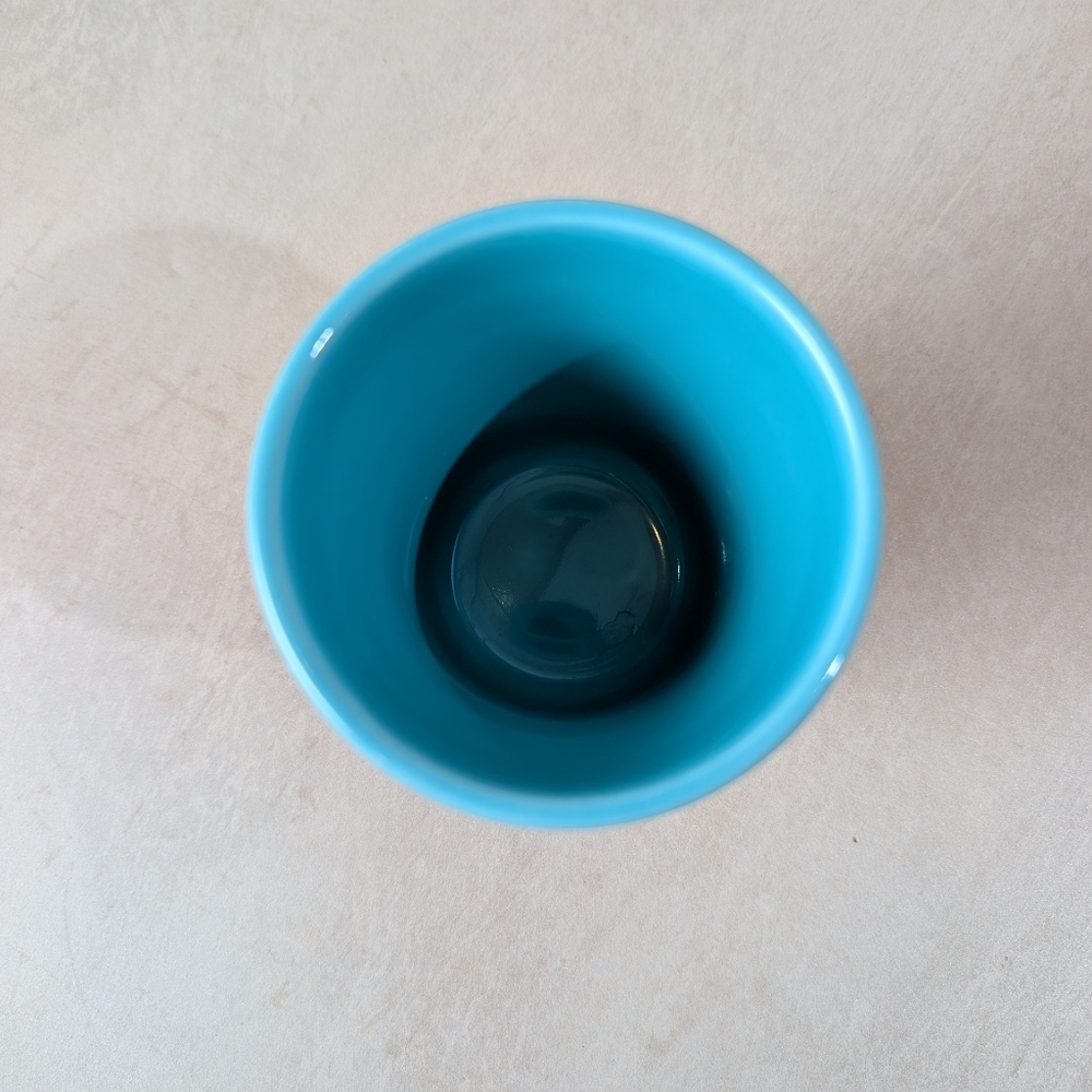 Fiesta Turquoise Juice Cup - Picture 2 of 3
